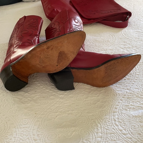 Leather boots and purse set - Picture 11 of 15